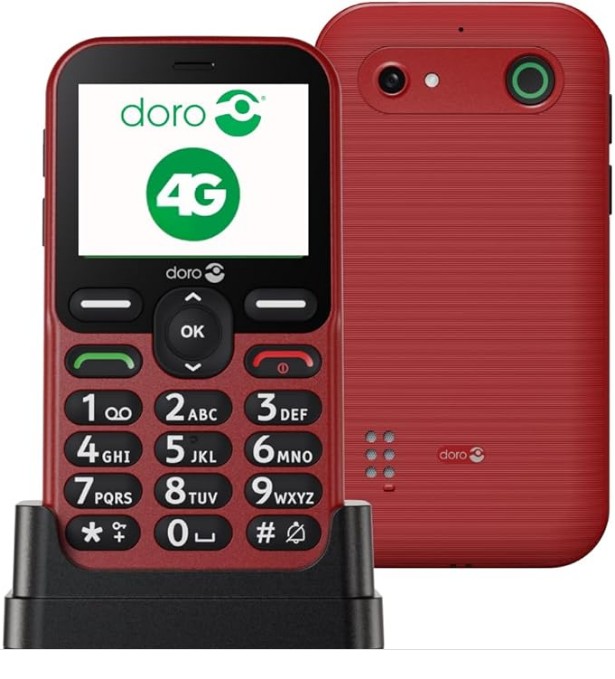 Doro Leva E10 4G Big Button Mobile Phone for Elderly